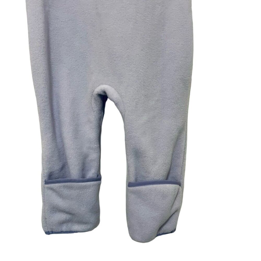 Baby DeeDee Baby Bear Bunting Purple Lavender Hooded Ears Zipper 12-18 Months - Picture 3 of 4